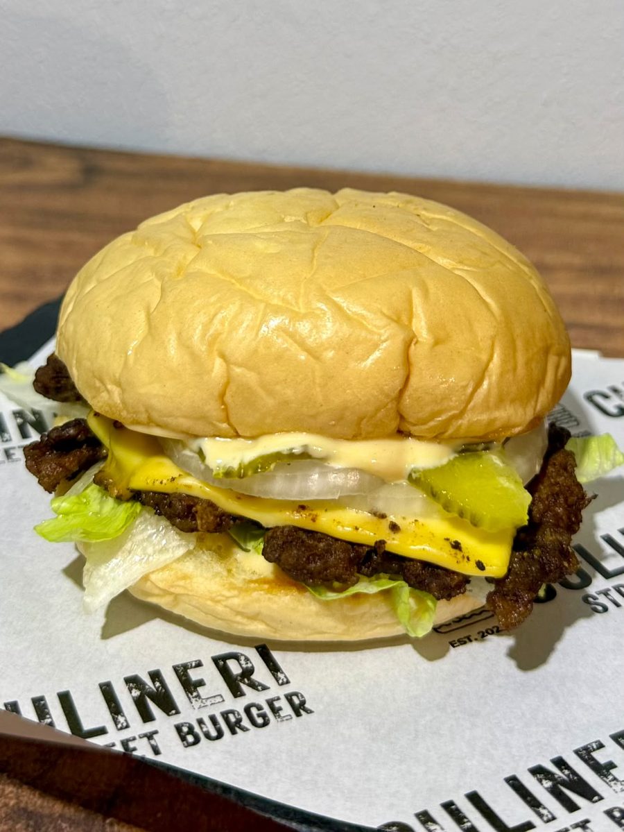 Street Classic — lettuce, pickles, onions and melted cheese